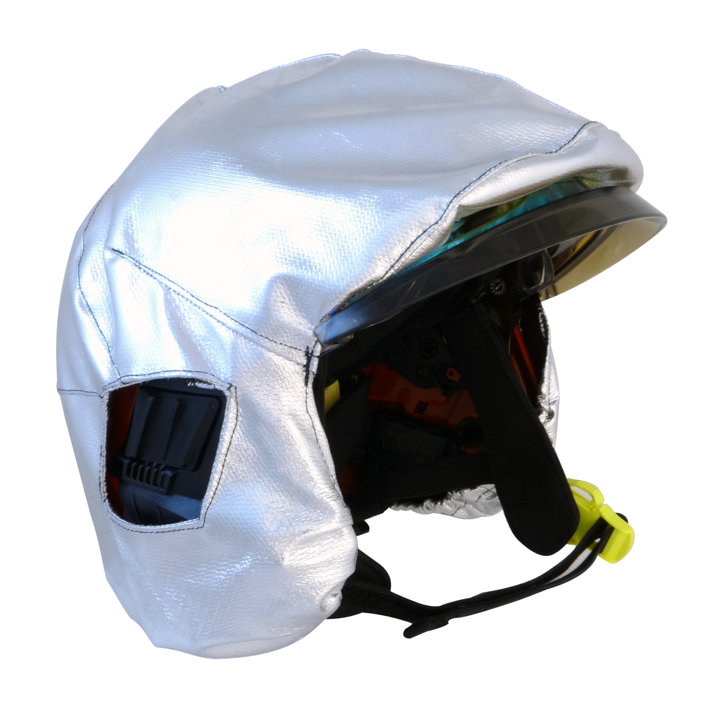 Aluminum helmet cover, L
